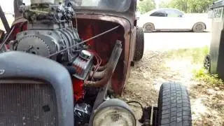 1941 chevy rat rod supercharged sbc 350