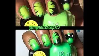 WaterMarble over Mood Changing Nail Polish Thermal