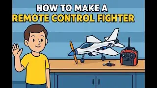 How to Make a Remote Control Fighter Plane at Home