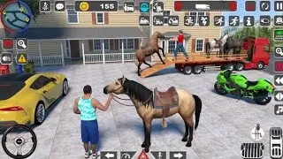 Real Farm Animal Truck Transport  Simulator - Real Zoo Transporter Truck Driving - Android Gameplay