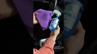 Quick interior cleaning car 🤩 WashMist + TRC Pearl 🤯 #detailing #detailingcars #detailingworld
