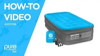 Air Comfort How-To Video: Camp Mate Twin Size Raised Air Mattress