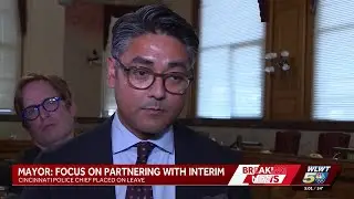 Cincinnati mayor says process involving police chief will take months