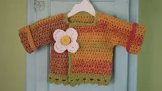 Simple handmade crochet sweater design ideas for baby boys and girls crochet sweater design