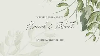 Hannah & Roshanth | Wedding Ceremony