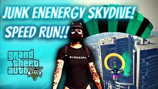 [funny] GTA V junk energy skydive event SPEEDRUN... || #gta5