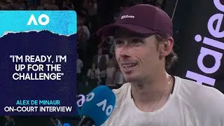 Alex de Minaur On-Court Interview | Australian Open 2026 Second Round
