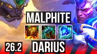 MALPHITE vs DARIUS (TOP) | EUNE Master | 26.2