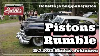 Pistons Rumble 19.7.2025 - hellettä ja huippukalustoa