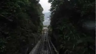 Penang Hill Tram ride in real time