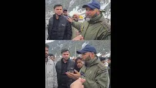 DYSP Traffic Rural Ganderbal Gulzar Ahmad conducts traffic awareness drive at Gund and Sonamarg