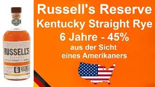 Russell's Reserve 6 Jahre alt Kentucky Straight Rye Whiskey mit 45% Verkostung von WhiskyJason