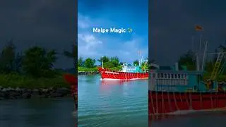 Malpe Beach 🌊 | Thrilling Sea Boat Ride + Flying Peacocks 🦚#malpebeach  #Udupi #BeachVibes #Nature