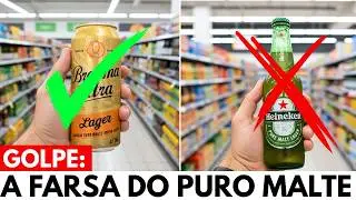 7 Marcas de CERVEJA BARATA que S&atilde;o SURPREENDENTEMENTE PURAS (Pare de Beber Milho)