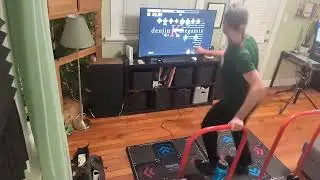 Denjin K Megamix doubles 13 attempt on Ltek pads