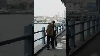 FREE STOCK VIDEO - 4K - Elderly Man Walking