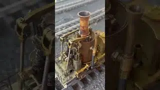 Train miniature runs on water #trainminiature #trainride #funride #scaryrides