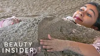 I Tried A Japanese Hot Sand Bath To Help Ease My Stress | Beauty Explorers