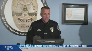 Brian Manley is officially APD's top cop