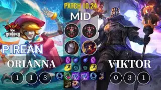 SG Pirean Orianna vs Viktor Mid - KR Patch 10.24