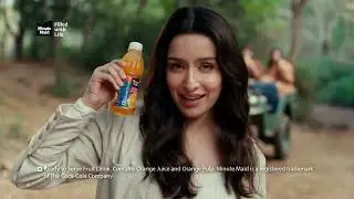 Shraddha Kapoor | ENGLISH | Minute Maid Pulpy Orange