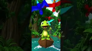 Colorful Dinosaur Adventures in Brazil