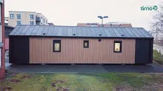 Rundgang: PREMIUM Modulhaus I-15 als EFFIZIENZHAUS 40! Energiesparend & super bequem! - timo-haus.de