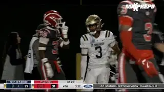 #1 Mater Dei BATTLES St John Bosco in CIF Southern Section D1 Championship 😤 🏈
