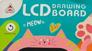 Lcd drawing board unboxing by Junkudu