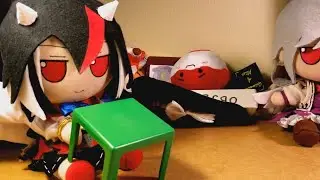 Touhou Fumos 24 - Seija Kijin Flipping A Table