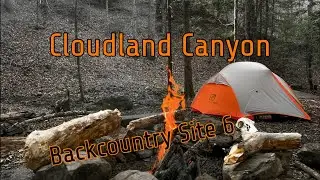 Cloudland Canyon Backcountry 6 with Family (iPhone Video)
