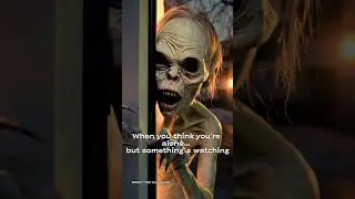 When you think you're alone&hellip; but something&rsquo;s watching #horrorclips #scaryclips #creepy