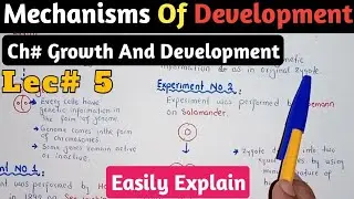 Mechanisms Of Development In Urdu Hindi | Spemann Experiments