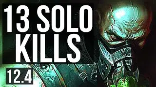 URGOT vs CAMILLE (TOP) | 13 solo kills, Legendary, 500+ games, 900K mastery | KR Diamond | 12.4
