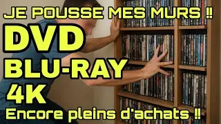 Encore trop d'achat // la place manque !! 😁 #achats #collection #dvd #bluray #4k #cinema #film 