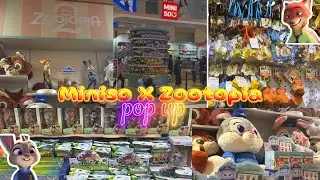 Miniso X Zootopia | Zootopia Pop Up | Zootopia 2 Miniso Pop Up Store | Видеоблог о шопинге в Mini...