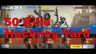 [COD Mobile] Nuclear Kill | 50 Kills | Hackney Yard | Hardpoint