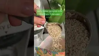 Sesame Milk Recipe🌱 #plantmilk #sesame #veganrecipe #kitchenappliances #kitchengadgets