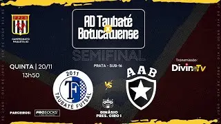 AD TAUBAT&Eacute; x AA BOTUCATUENSE &bull; Sub-16 | SEMIFINAL - PRATA | PAULISTA S&Eacute;RIE A2