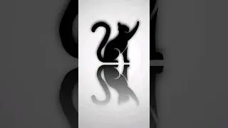 Cute Cat Logo Design in PowerPoint #kalaastar #yoyohoneysingh #ytshorts #sonakshisinha