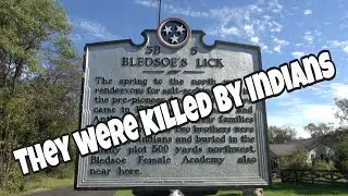 Bledsoe's Lick Castalian Springs Tennessee 1787 Settled Here