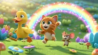 Quirky Animal Friends Adventure 🐥🐱🐭 Fun Kids Songs & Nursery Rhymes Compilation and many more fun