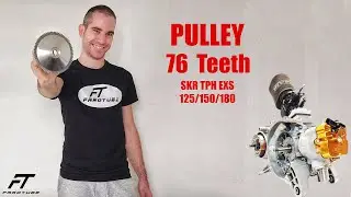 ORA DISPONIBILE! 76 DENTI SEMIPULEGGIA FISSA Piaggio 125 150 [Video 2 TEST]