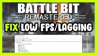 How to FIX BattleBit Remastered Low FPS Drops & Lagging!