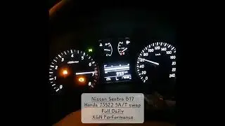 Nissan Sentra B17 + Honda J35Z2 5A/T swap + Reflash tuned by XGN Performance