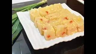 蘭香綠豆糕Pandan Mung Bean Cake (ENG/CHN SUB)