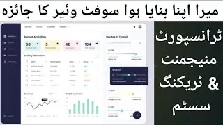 My Final Year Project| Goods Transport And Tracking system| Apna khan Creativity