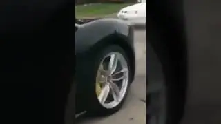 Lucky Ferrari driver #shorts #supercar #supercarfails #ferrari