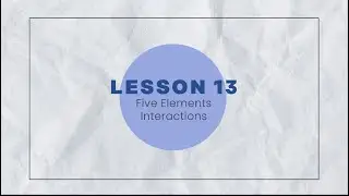 Foundations of Chinese Metaphysics - Lesson 13
