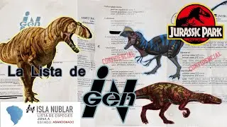 Los Dinosaurios que no viste en  JURASSIC PARK